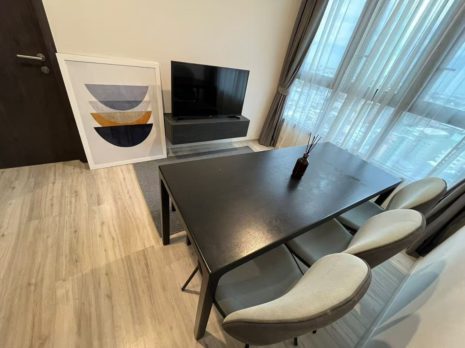 Condo for rent XT Huaikhwang 🚉 Near MRT Huai Khwang / Ready to move in room คอนโดให้เช่า XT ห้วยขวาง วิวเมือง – รูปที่ 3