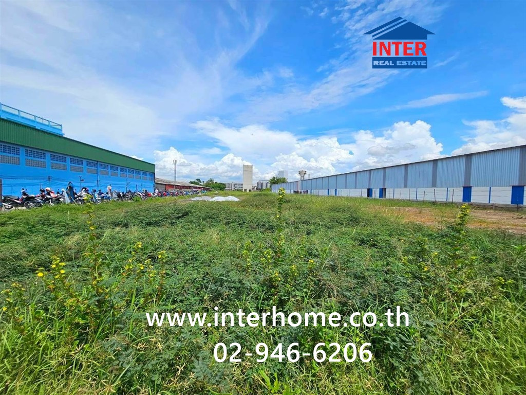 Empty land 5 rai 16.73 sq m. Land for rent in Samut Sakhon. , Land for rent in Samut Sakhon Industrial Estate. Near the bridge over the Tha Chin River. In front of Samut Sakhon Industrial Estate Next to Rama 2 Road Mueang Samut Sakhon, Samut Sakhon – รูปที่ 2