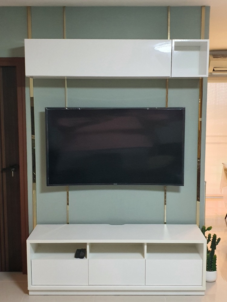 S.V. City Condo Rama 3, 14th floor, river view + suspension bridge. (The most beautiful view unit of the project) 100% newly decorated, complete, ready to move in. – รูปที่ 3