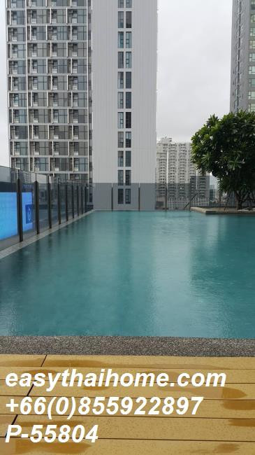 P-55804 ให้เช่า Rhythm Asoke 2 (ริทึ่ม อโศก 2) | 1 ห้องนอน 1 ห้องน้ำ | 28 ตร.ม. | ชั้น 20 | วิวเมือง | เฟอร์นิเจอร์ครบ | 18,000 บาท/เดือน | รวมส่วนกลาง + ที่จอดรถ 1 คัน📞 Line ID: @easythaihome | 085-592-2897  – รูปที่ 3