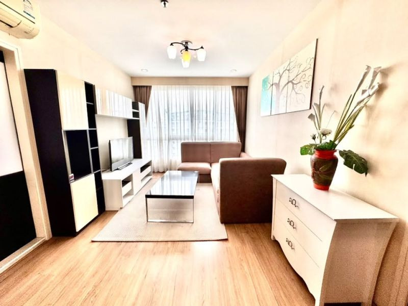 Ladda Condo View ศรีราชา ให้เช่าคอนโดห้องมุม 2 นอน เฟอร์ครบ พร้อมอยู่