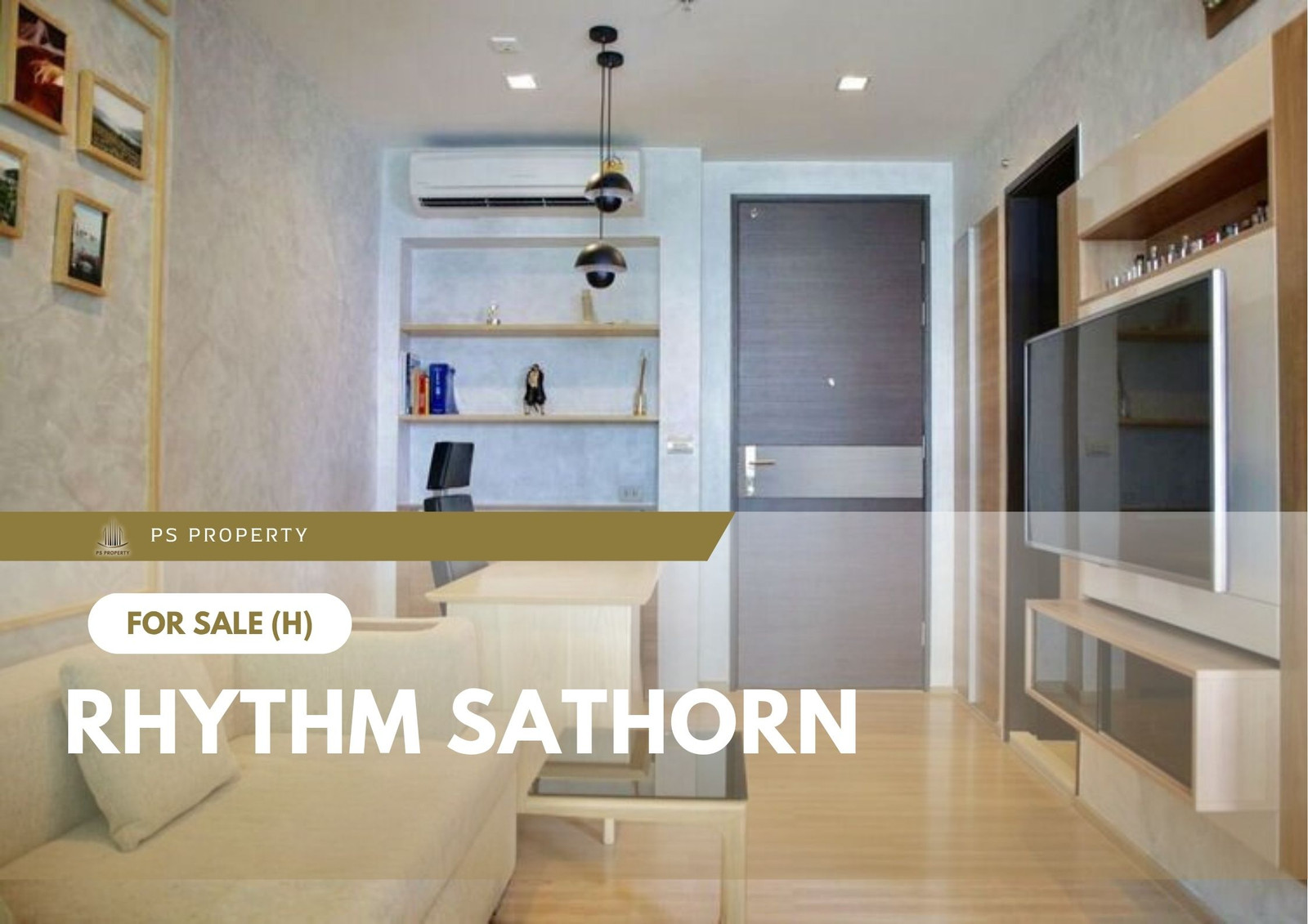 Urgent Sale 📍 Rhythm Sathorn 📍 Fully furnished and equipped with appliances; near BTS Saphan Taksin.