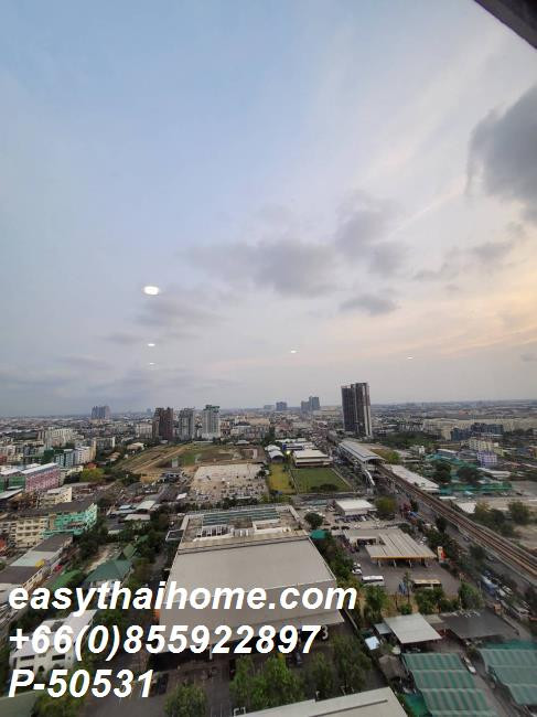 P-50531 ให้เช่า Ideo Mobi Sukhumvit East Point (ไอดีโอ โมบิ สุขุมวิท อีสต์พอยท์) | ห้องสตูดิโอ | 30 ตร.ม. | ชั้น 23 | วิวเมือง | เฟอร์นิเจอร์ครบ | 13,000 บาท/เดือน | รวมส่วนกลาง + ที่จอดรถ 1 คัน📞 Line ID: @easythaihome | 085-592-2897  – รูปที่ 3