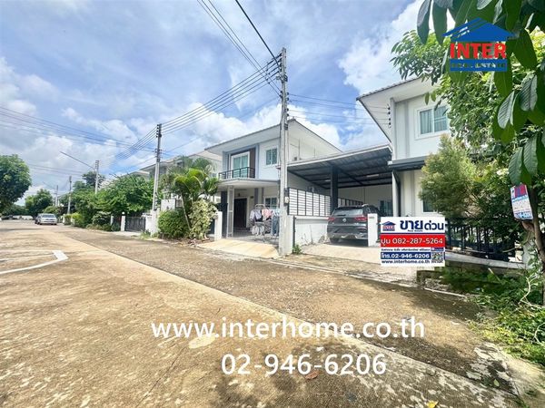 บ้านเเฝด 2 ชั้น 40.2 ตร.ว. หมู่บ้านแลนซีโอคริป เพชรเกษม81 ใกล้วัดหนองแขม ซอยเพชรเกษม81 ถนนเพชรเกษม วัดหนองแขม-ศรีนวล กระทุ่มแบน สมุทรสาคร 