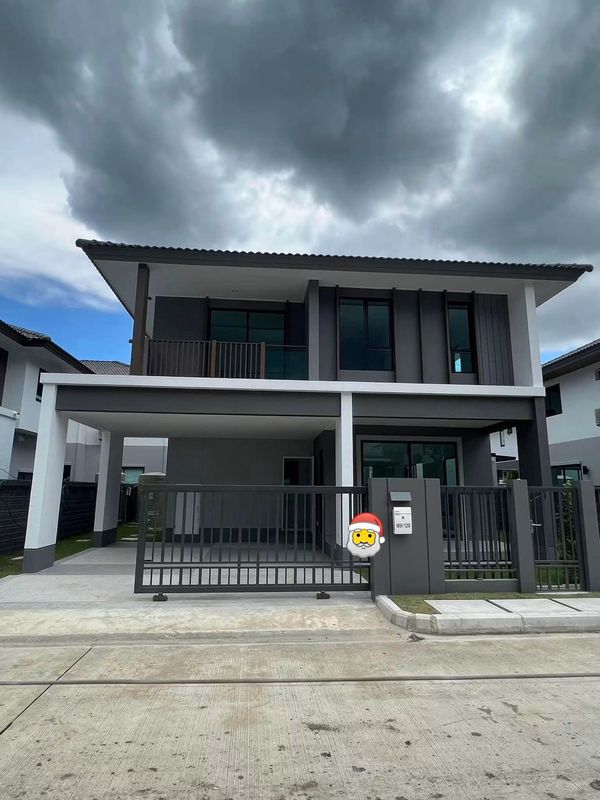 🏡✨ Single house for rent, Saransiri Rangsit, 3 bedrooms, 3 bathrooms, single house, quality project. Ready to move in | Next to the expressway | Pet Friendly 🐶🐱