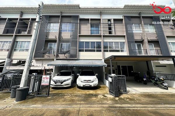 3-story townhouse for sale, Sammakorn Avenue, Chaiyaphruek-Wongwaen, Bang Bua Thong, 18 sq m.