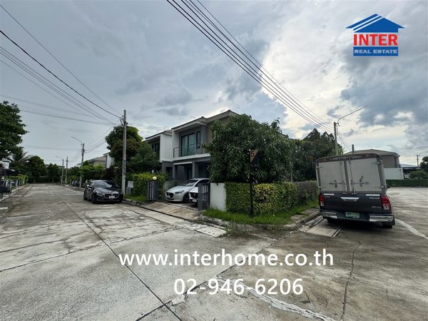 2-story detached house, 41.1 sq m, Areeyakomo Village. Ring Road-Ratchapruek, near Lotus, Bang Kruai-Sai Noi Bang Bua Thong-Suphanburi Road, Bang Bua Thong, Nonthaburi