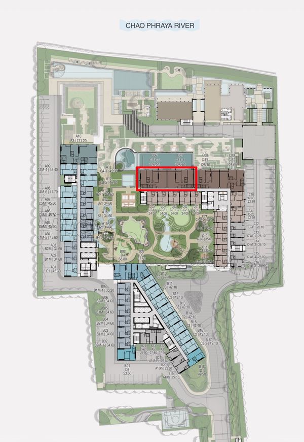 Reference BAIE, 3-bed Riverfront room, first price, Building C, rare location of the project.