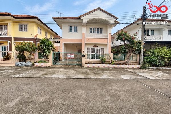 2-story detached house for sale, Burirom Village. Ramintra-Safari 37 sq m., Khlong Song Road, Khlong Sam Wa.