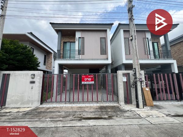 Semi-detached house for sale, The Bright Village 3 Amata Nakorn-Motorway Chonburi