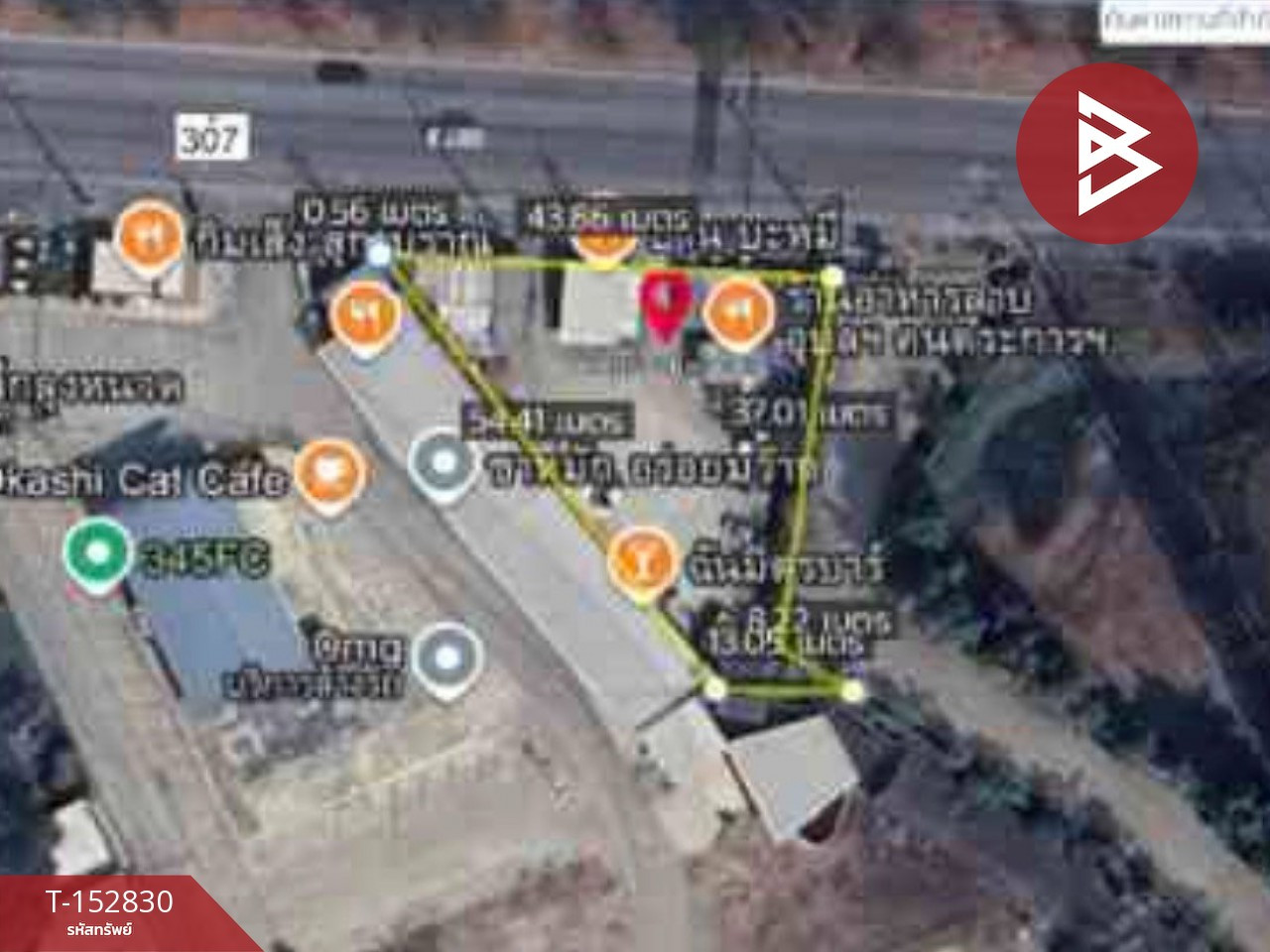 Land for sale, area 2 ngan 26 sq m, Bang Khu Wat, Pathum Thani.