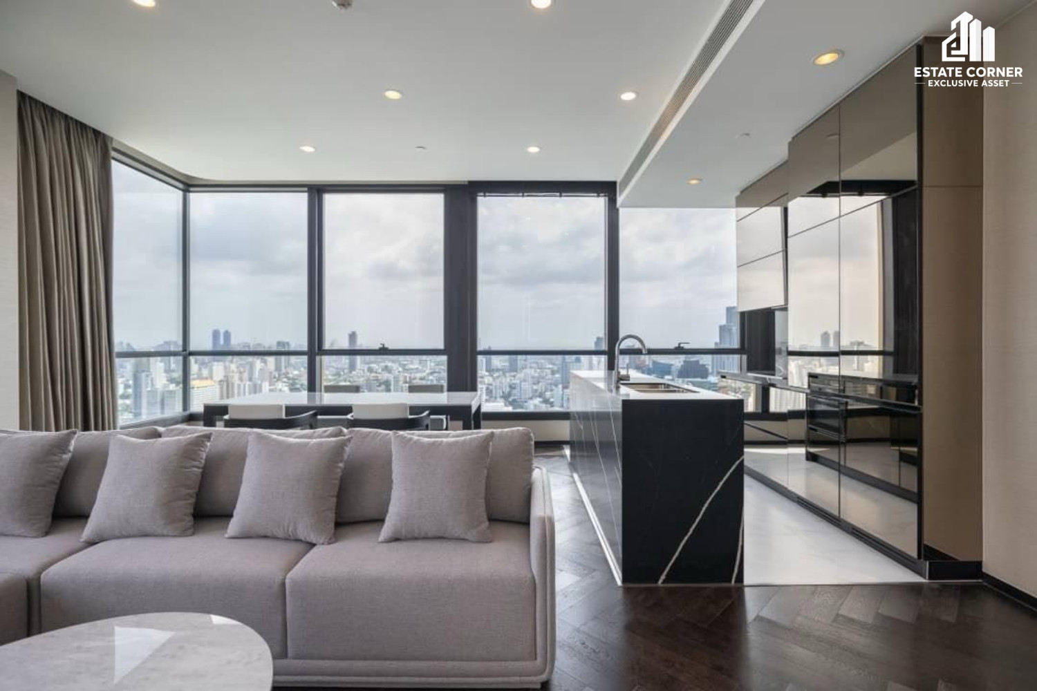 ให้เช่า THE ESSE SUKHUMVIT 36 คอนโด Luxury บนทำเลสุขุมวิท กับห้องขนาดใหญ่ 123.93 ตร.ม. บน ชั้น 37 เปิดรับวิวเมืองแบบเต็มตา  – รูปที่ 3