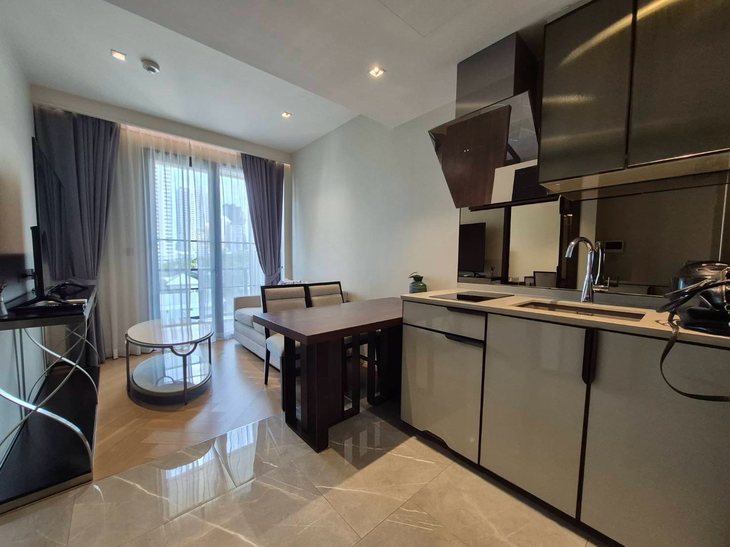 🏢 For rent | The Reserve Sukhumvit 61 | 1 bedroom ready to move in.