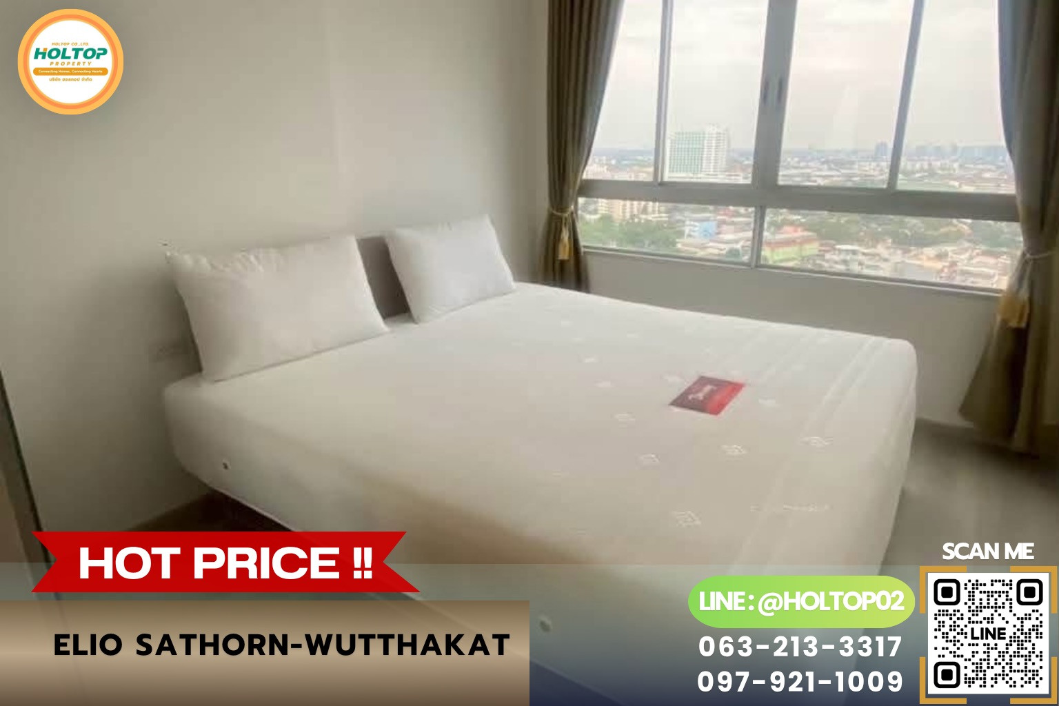 #R10929 ขายคอนโด Elio Sathorn-Wutthakat
