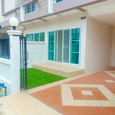 2.6 km. from Wat Phrai Fa School BangKhuWat 2-story townhouse located near the Ratchaphruek Route 345 intersection. 3bed PathumThani City – รูปที่ 2