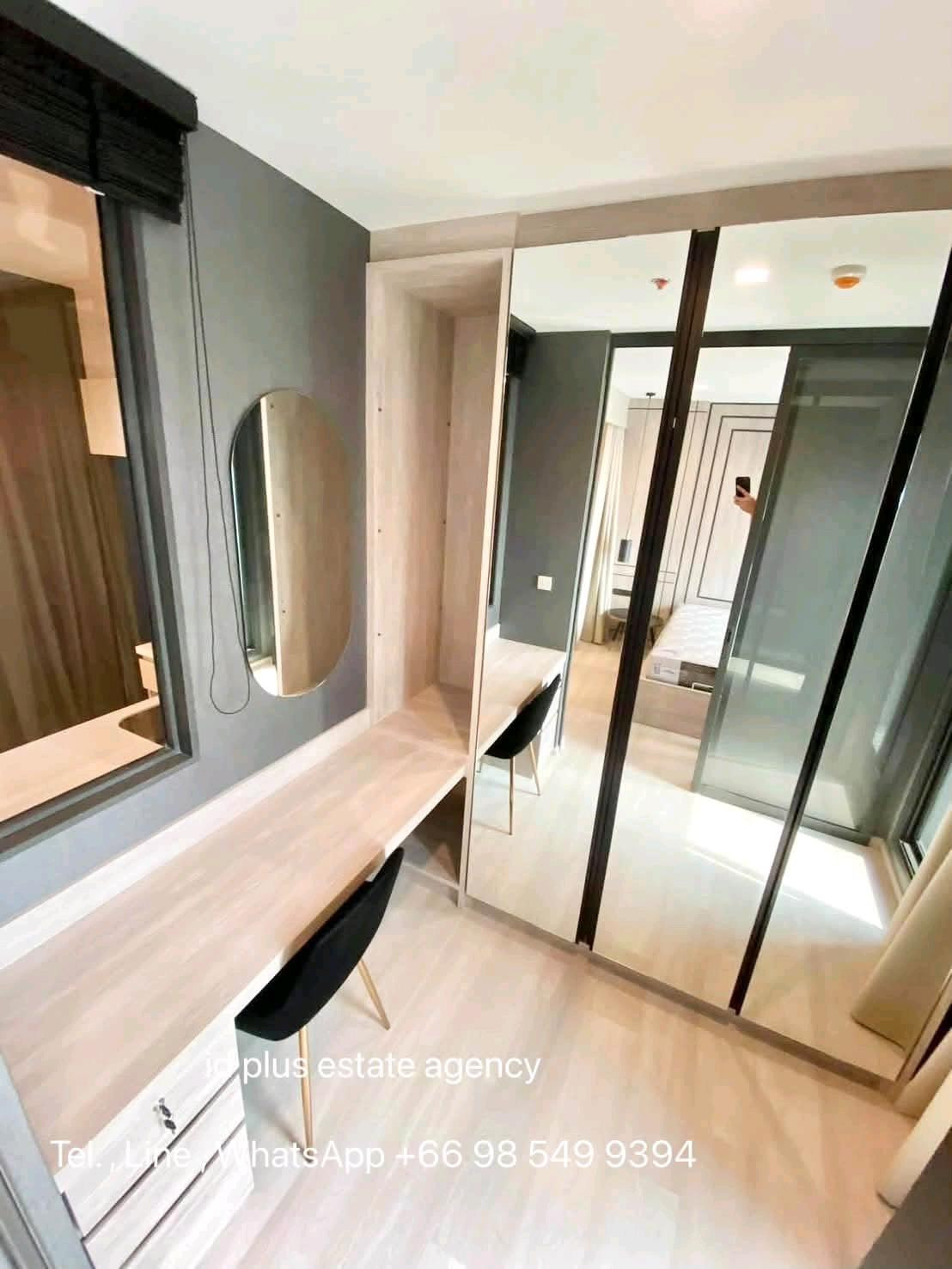 Condo room for Rent : Life One Wireless  1 bedroom 1 bathroom for 35 sq.m Embassy view On 24th floor. fully furnished and electrical appliances. Walk 7 mins. to BTS Ploenchit Rental Only for 23,000 / m. – รูปที่ 3