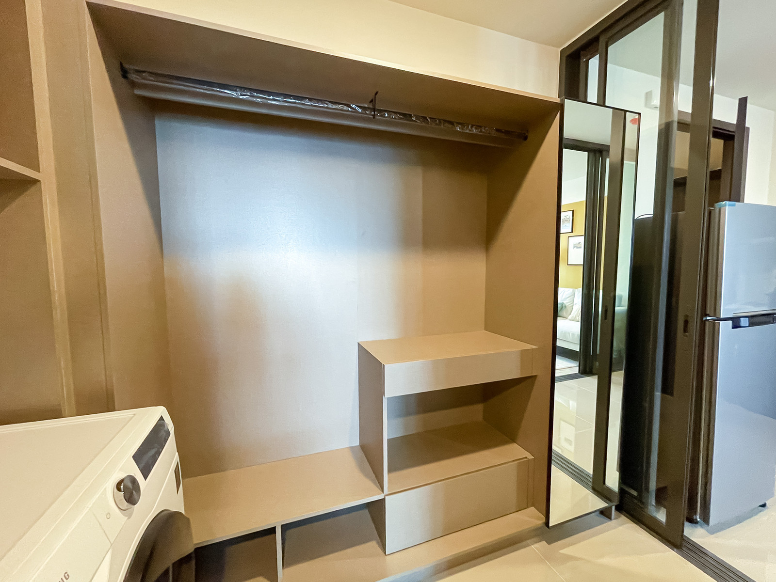 ✨🏢Condo XT Huai Khwang, 26th floor, open view, unblocked, Building A | South facing | Fully furnished, ready to move in. – รูปที่ 4
