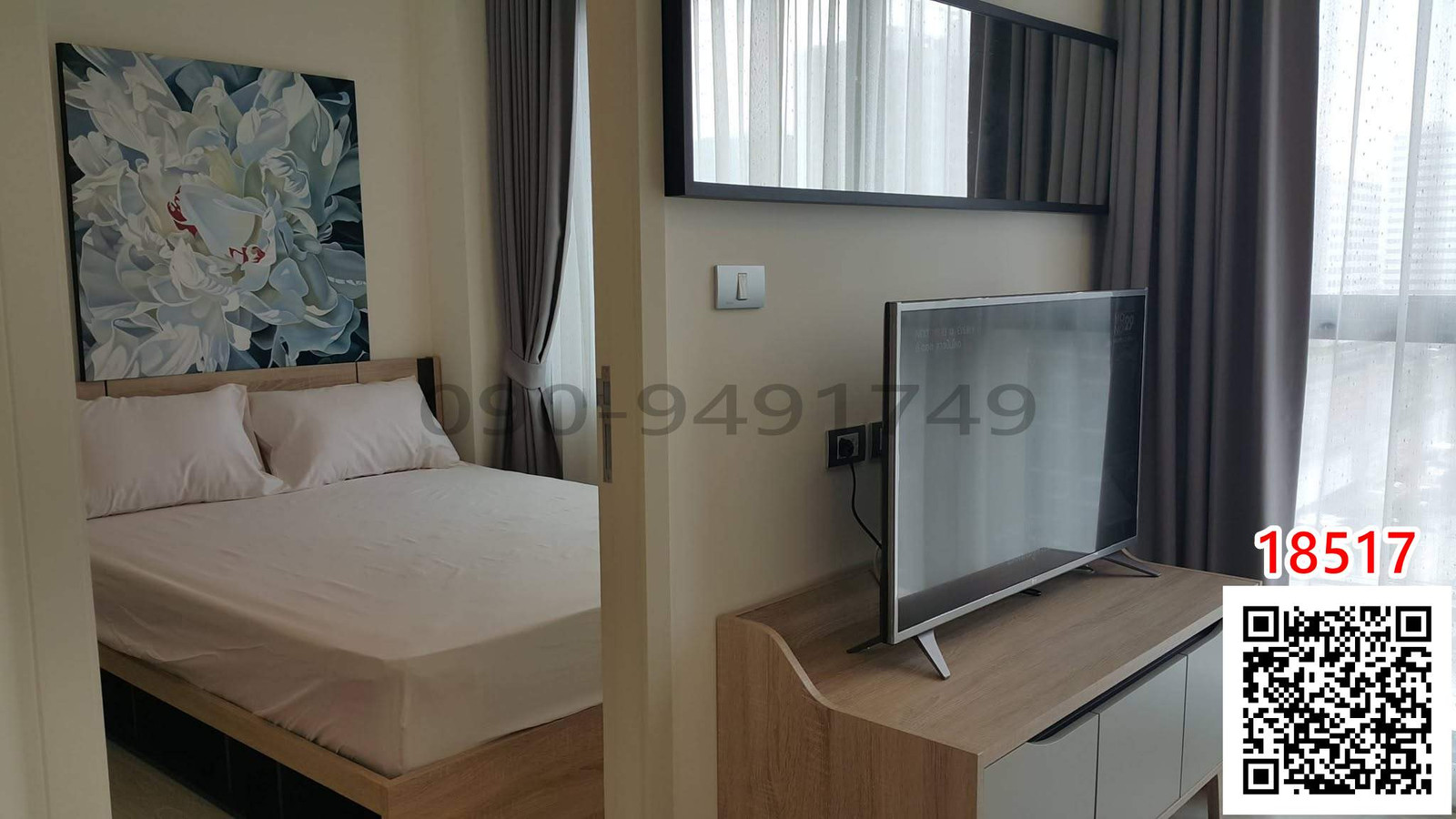 Condo for rent Rhythm Asoke 2 (Rhythm Asoke 2), 20th floor, near MRT Rama 9 and Airport Link Makkasan.