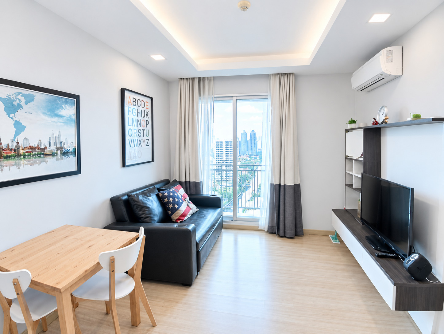 ทรูทองหล่อคอนโด 1ห้องนอน 1ห้องน้ำ 34ตรม. ชั้น 23 แต่งสวยครบพร้อมอยู่ ราคา 15,500 บาท – รูปที่ 2