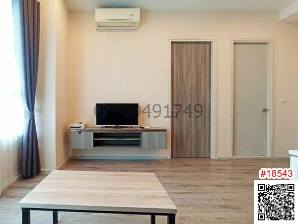 Condo for rent: KnightsBridge Collage Ramkhamhaeng, 2 bedrooms, near MRT Hua Mak.