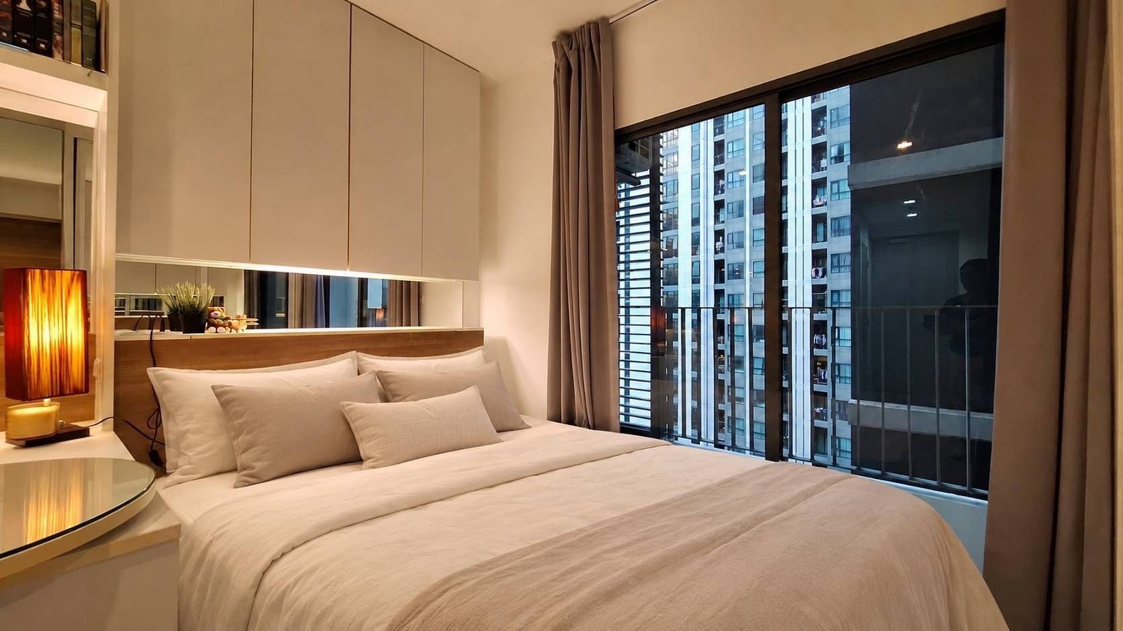🔥Urgent rent, beautiful room, high floor, IDEO MOBI RAMA 9