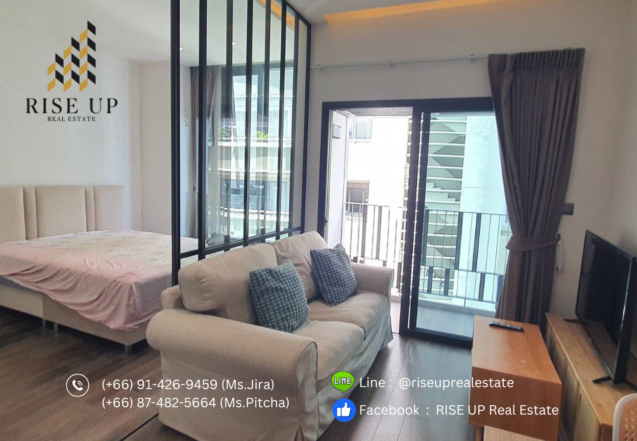คอนโดปล่อยเช่า 📣 Muniq สุขุมวิท 23, 1 ห้องนอน 1 ห้องน้ำ, ขนาด 35 ตรม. 🔥 30,000  บาท/เดือน🔥