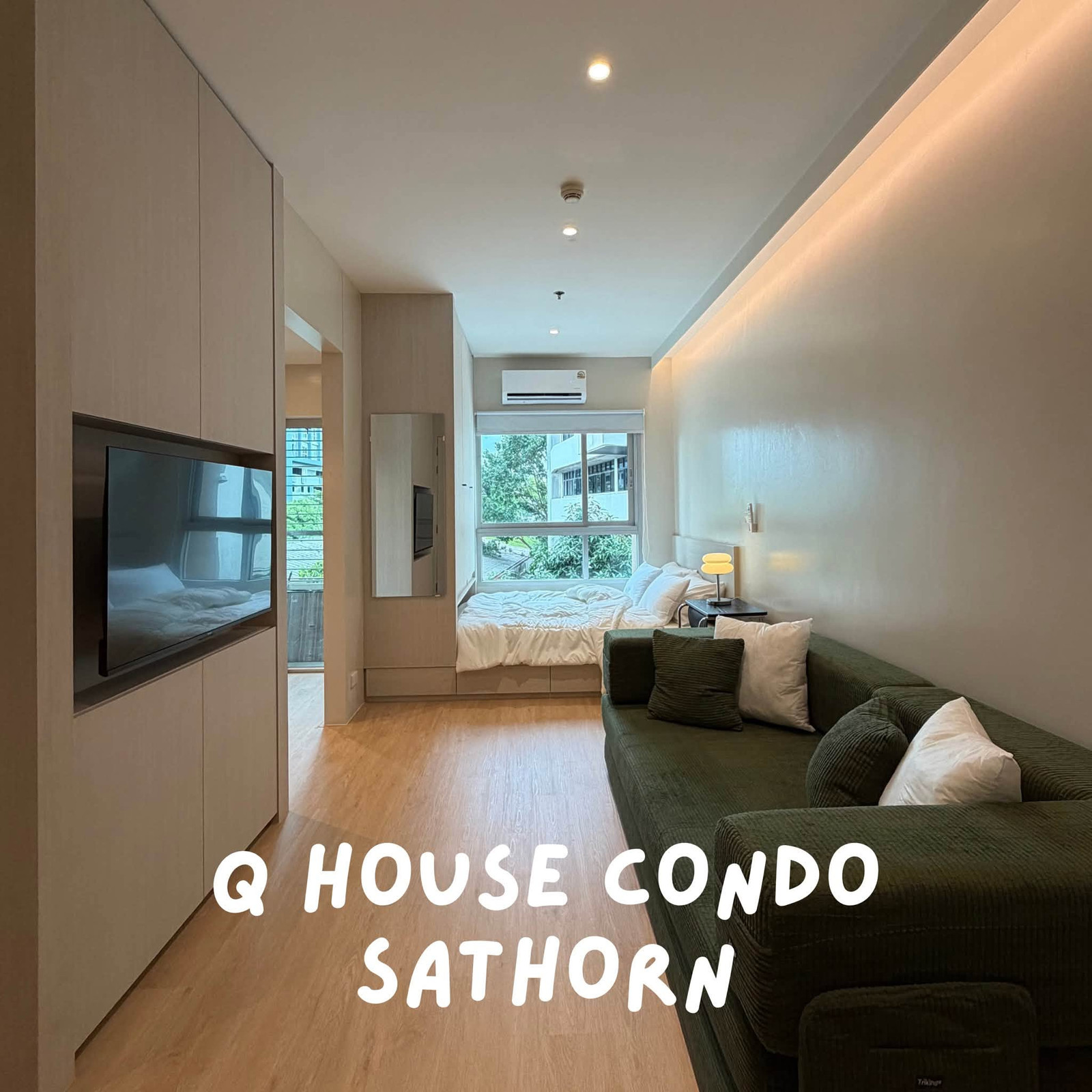 Special Price‼️For rent Q House Sathorn beautiful room Fully furnished Ready to move in ✨DS4270 | Line @Dstay Special Price‼️For rent Q House Sathorn beautiful room Fully furnished Ready to move in ✨DS4270 | Line @Dstay