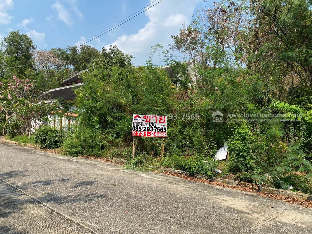 Reservation missed! Land for sale, Lake Garden Ville Village, Khlong 3, Soi Rangsit-Nakhon Nayok 68, Pathum Thani, area 130 sq m., behind the lake. The atmosphere is very good. Near Chokchai Rangsit School Selling as cheap as the appraised price, only 19, – รูปที่ 3