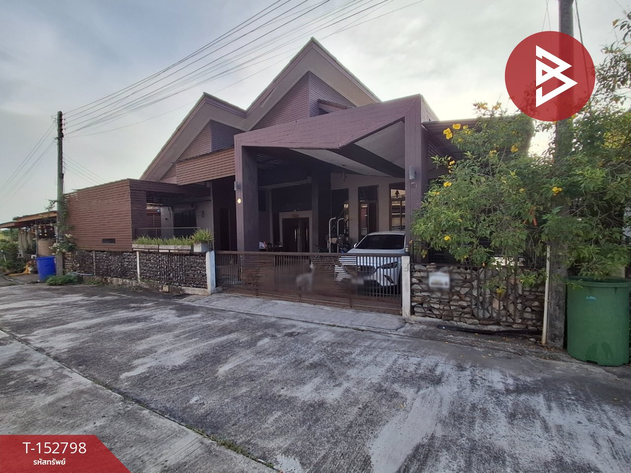 Single-storey detached house for sale, area 65 sq m, Thung Song, Nakhon Si Thammarat.