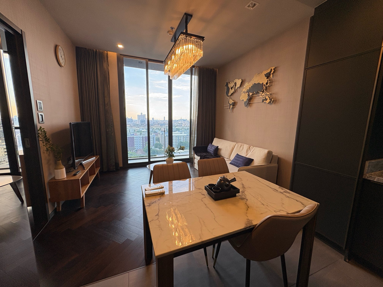 🔥Rent at   The Monument Sanampao 🔥1BR 1BR.🔥 38,000 🔥48sqm. 🔥Floor16 – รูปที่ 3
