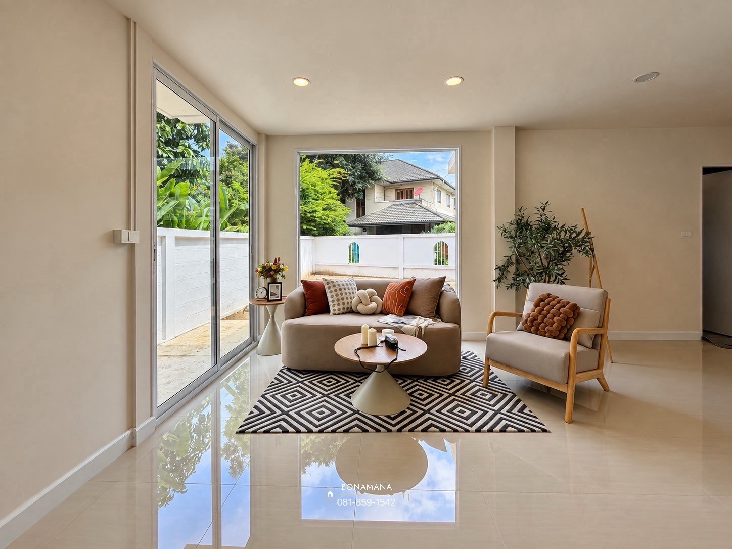 บ้านเดี่ยว รีโนเวทใหม่ ทองสถิตย์วิลล่า เลียบด่วนฯ (รามอินทรา 34)  – รูปที่ 2