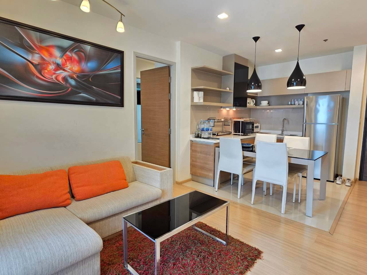 For Rent 🔥🔥Rhythm Sukhumvit 50 2b 2b Corner unit!!!