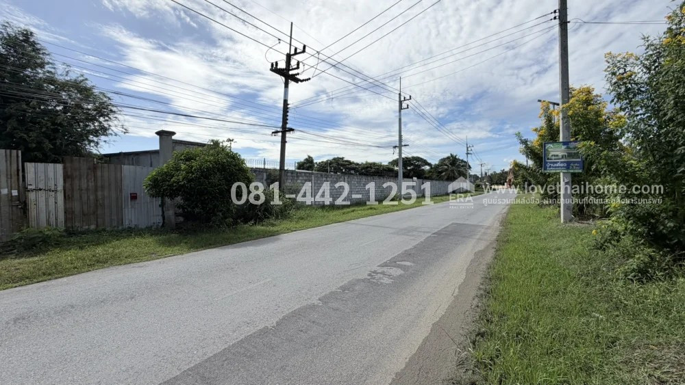 Land for sale, Phetkasem Road, Nakhon Chai Si District, Nakhon Pathom Province, beautiful plot of land. Next to a rural highway Opposite Wechaphong Osot Co., Ltd., filled in higher than the road, area 2 rai 3 ngan, selling for only 13.2 million baht (aver – รูปที่ 3