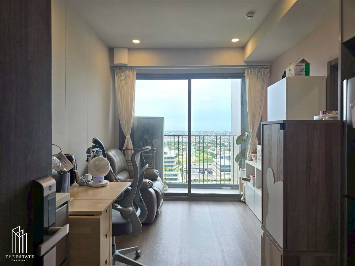 For Rent: Whizdom The Forestias (Destinia) – Spacious 1-Bedroom Unit (35.13 sq.m.) with Unobstructed View @ 25,000 Baht/month