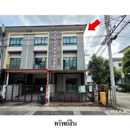 ทำเลเมือง นนทบุรี! ขายทาวน์โฮม 3 ชั้น (แปลงมุม) ราคาตำ่กว่าตลาด 12% เดอะ คอนเนค อัพ 3 รัตนาธิเบศร์ 17 ใกล้ MRT บางกระสอ & บิ๊กซี เพียง  4,230,000.- – รูปที่ 2