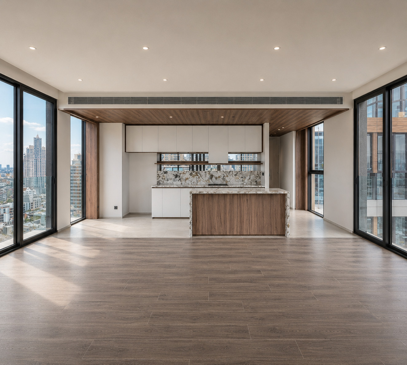 3 bedroom sky villa, 165.80 square meters, ROMM CONVENT, rare position, only one room, long balcony, HIGH FLOOR. – รูปที่ 3