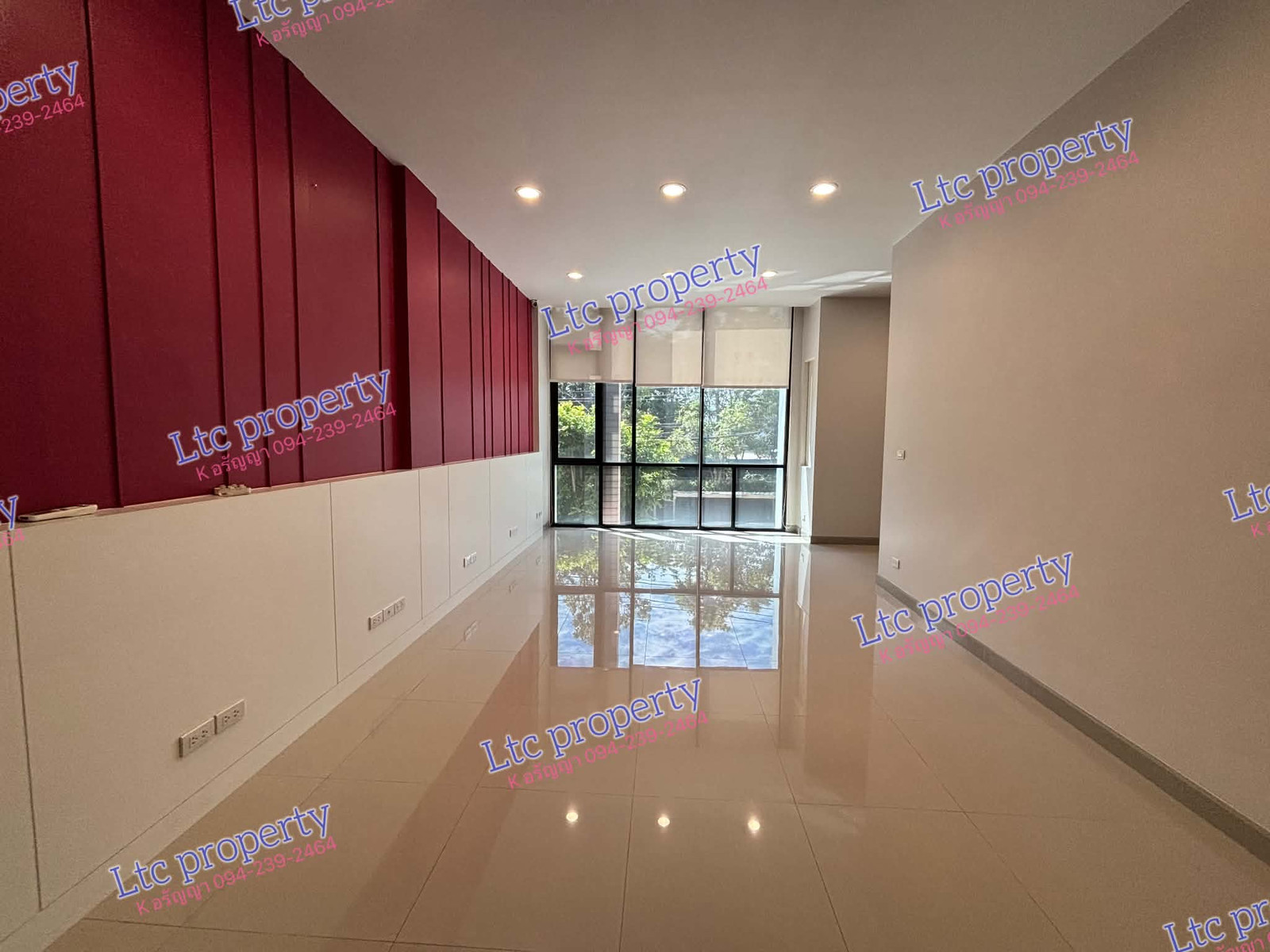 3-story townhome for rent, Premium Place project. Kaset-Nawamin (Soi Mayalap) air conditioning in every room. No furniture, 3 work rooms, 2 halls, 4 bathrooms, monthly rental price 50,000 baht/month. – รูปที่ 4