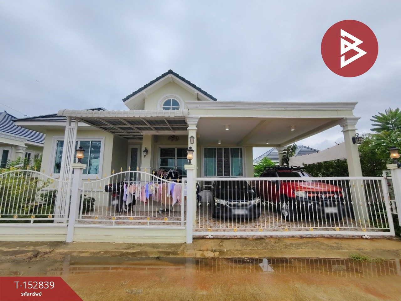Single-storey detached house for sale, area 76.5 sq m, Chedi Hak, Ratchaburi. Single-storey detached house for sale, area 76.5 sq m, Chedi Hak, Ratchaburi.