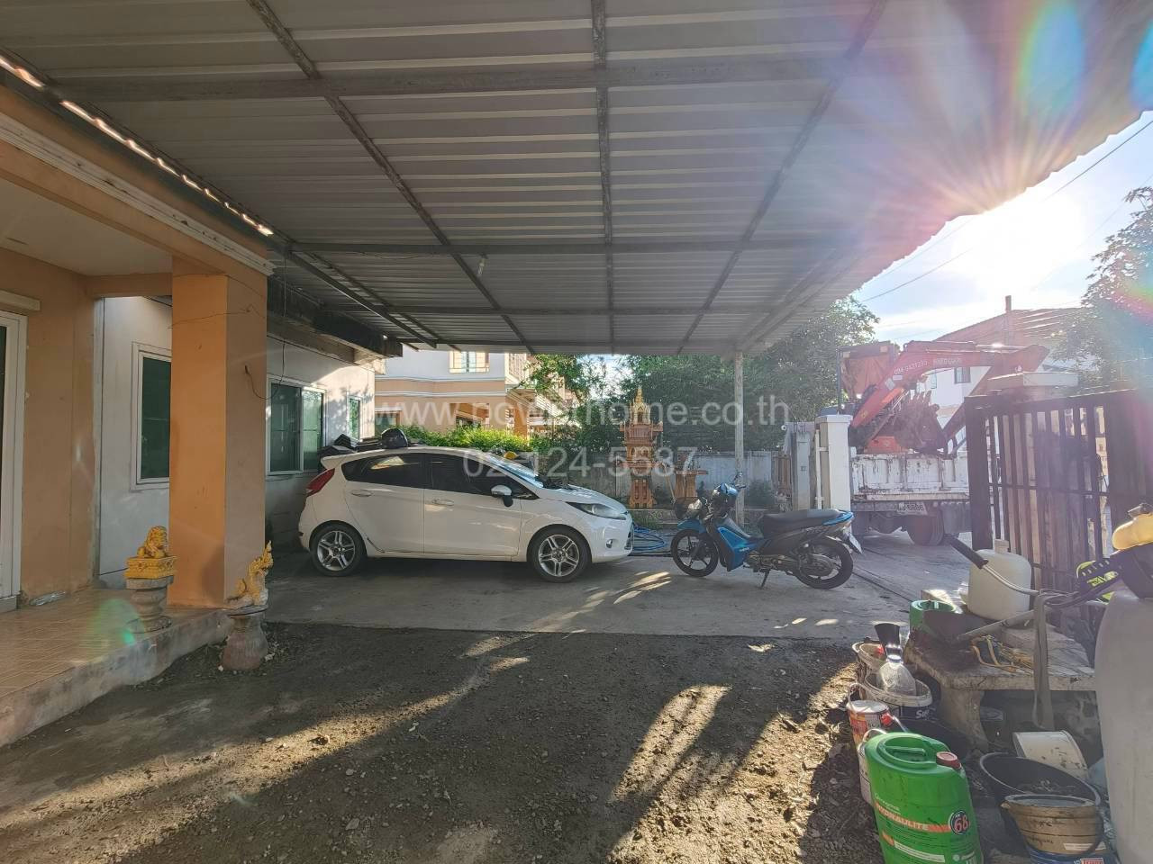 บ้านเดี่ยว 2 ชั้น หมู่บ้านอริสรา 5 ทำเลดี ใกล้ตลาดนัดแสงเดือน ,ตลาดนัดกนกการ บางบัวทอง – รูปที่ 4