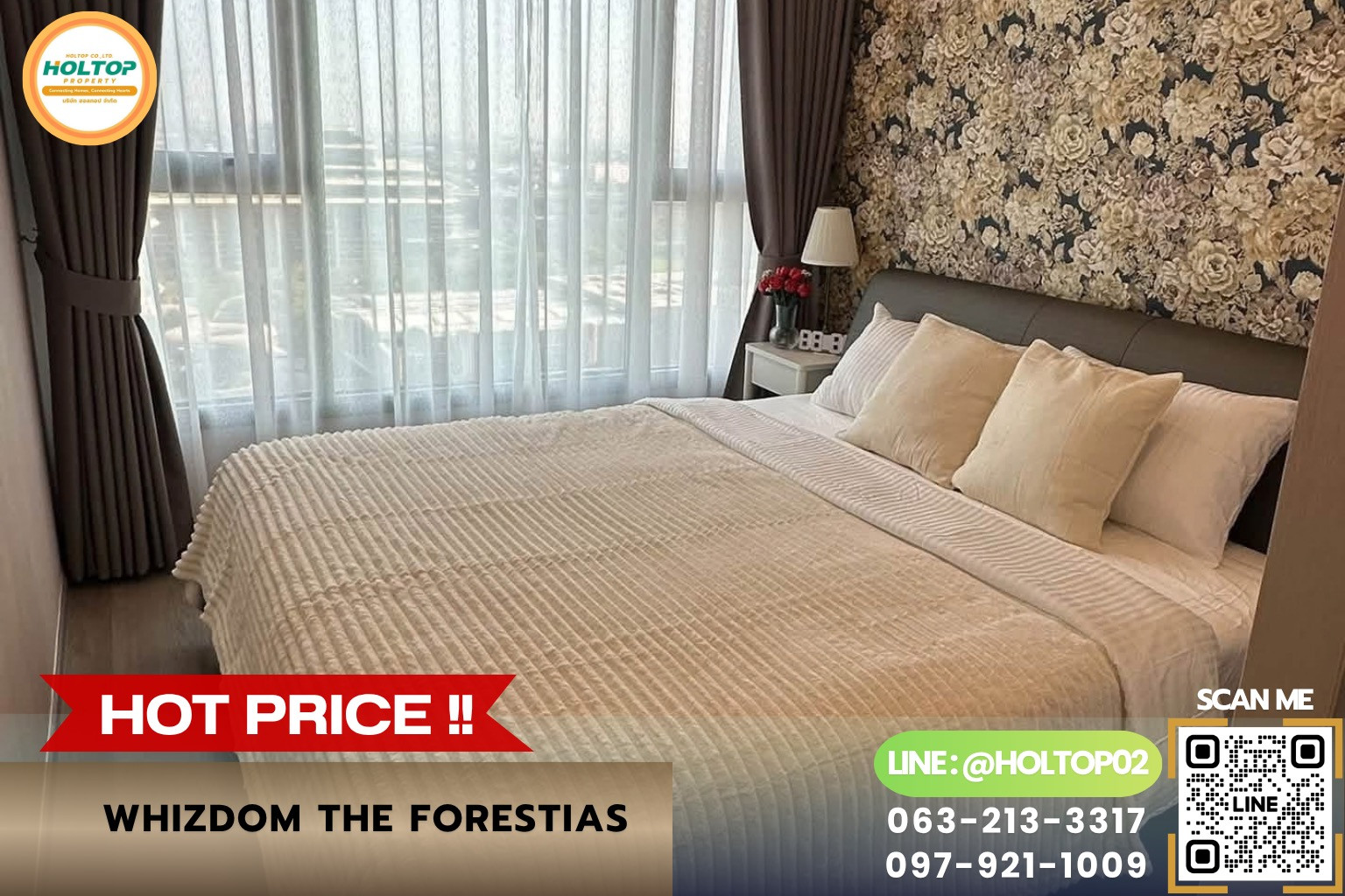 #R10926 Condo for rent Whizdom The Forestias.