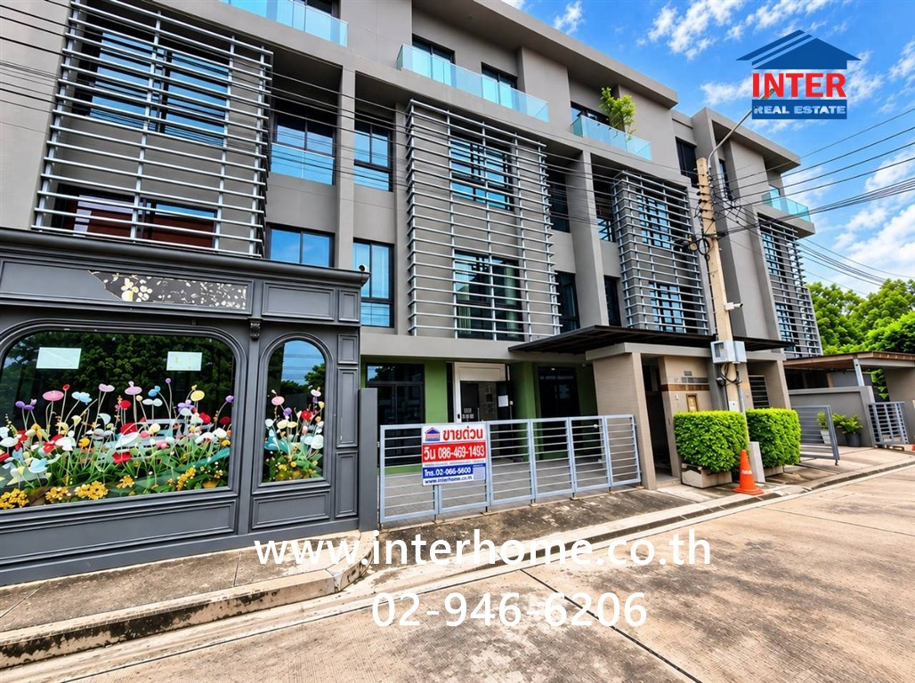 ทาวน์โฮม 4 ชั้น 30.2 ตร.ว. หมู่บ้านอาร์โค่โฮมออฟฟิศ เอกมัย–รามอินทรา ซอยโยธินพัฒนา11 ถนนเอกมัย-รายอินทรา ถนนประดิษฐ์มนูธรรม ถนนเลียบด่วนรามอินทรา เขตบางกะปิ กรุงเทพมหานคร  – รูปที่ 2