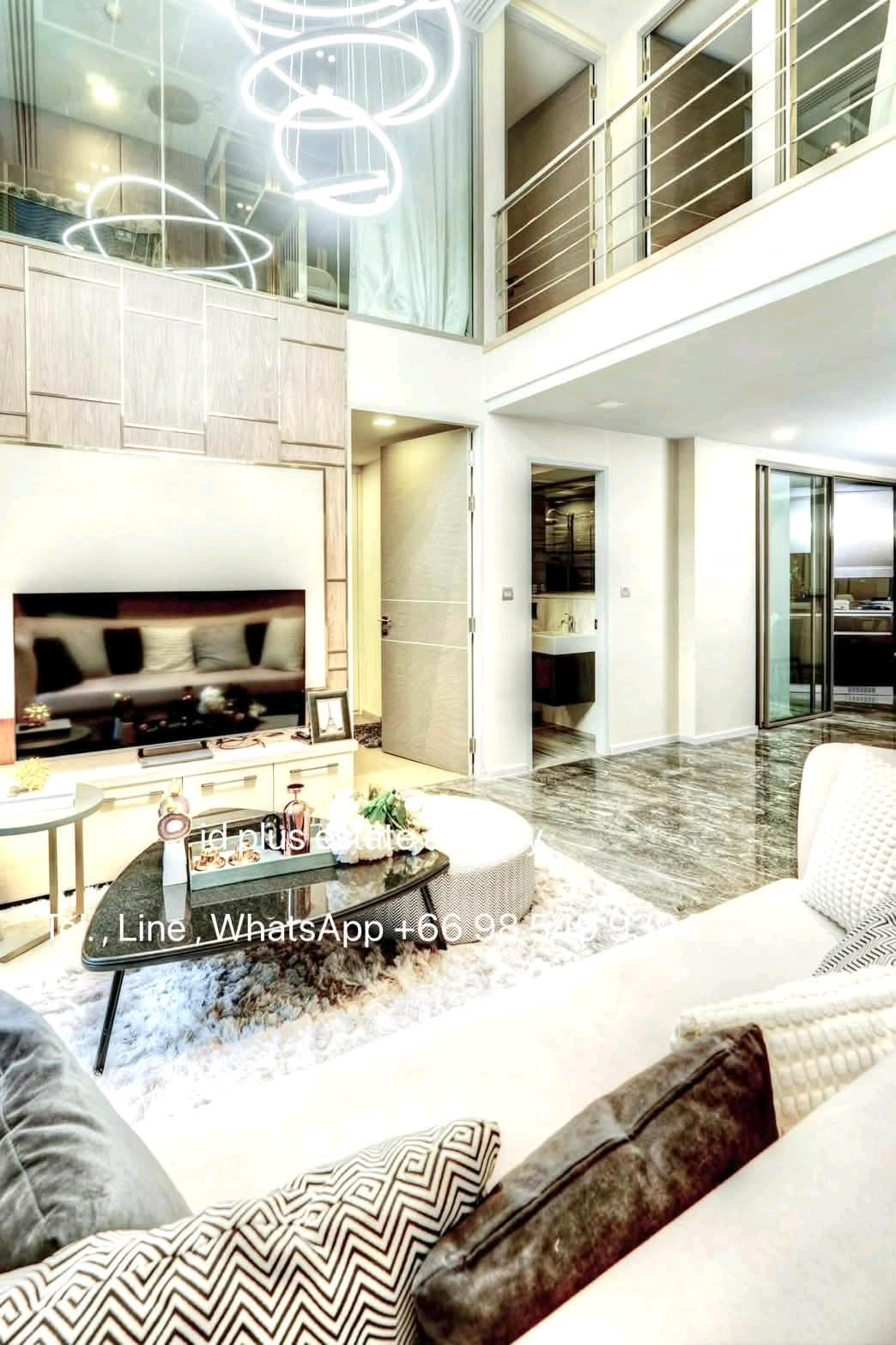 Condo with Pet friendly for Rent 🐈 3 bedrooms 3 bathrooms for 131 sq.m Pool access On 1st floor. fully furnished and electrical appliances with dryer machine and 3 car parking. Walk 6 mins. To BTS Phnom phong. Rental Only for 145,000 / m. – รูปที่ 3