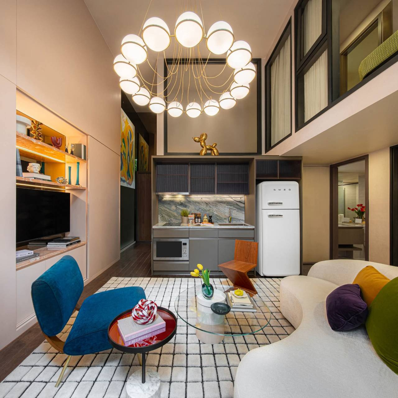 𝐒𝐇𝐔𝐒𝐇 𝐑𝐚𝐭𝐜𝐡𝐚𝐭𝐡𝐞𝐰𝐢 (ชูช์ ราชเทวี) : ห้อง Loft เพดานสูง 4.5 เมตร ราคาเริ่ม 𝟖.𝟒𝟖 ล้านบาท – รูปที่ 3
