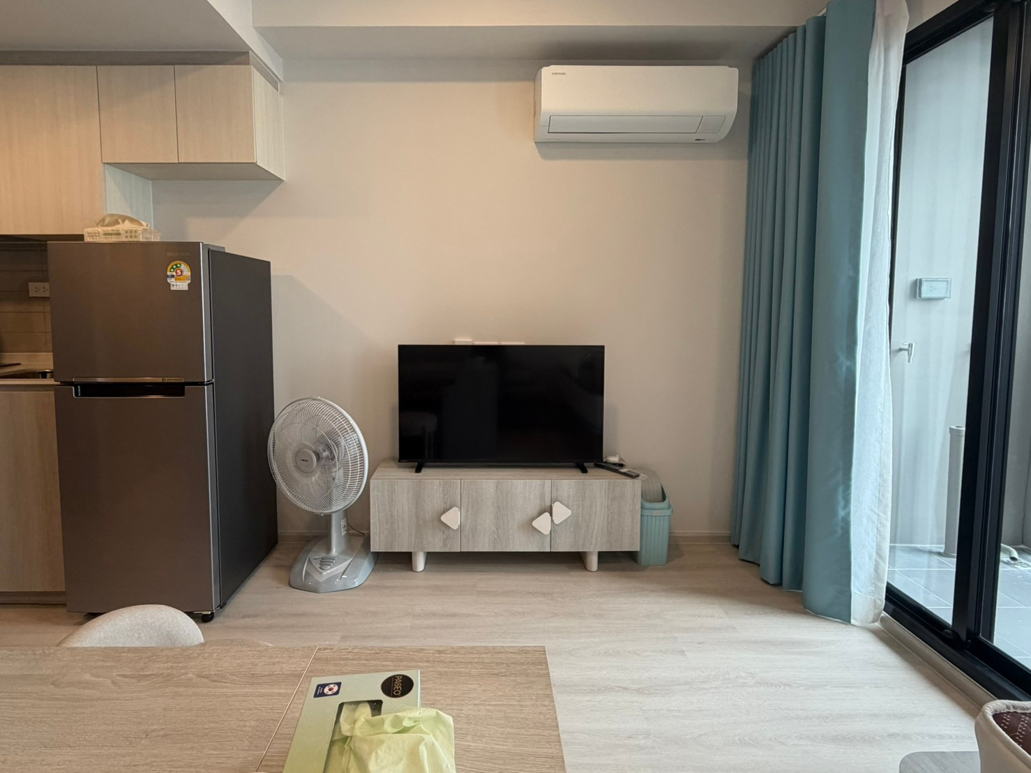 Condo for rent, 21st floor view, awesome! COBE Ratchada-Rama 9 Building F Studio 25 sq m. only 15K/month. – รูปที่ 4