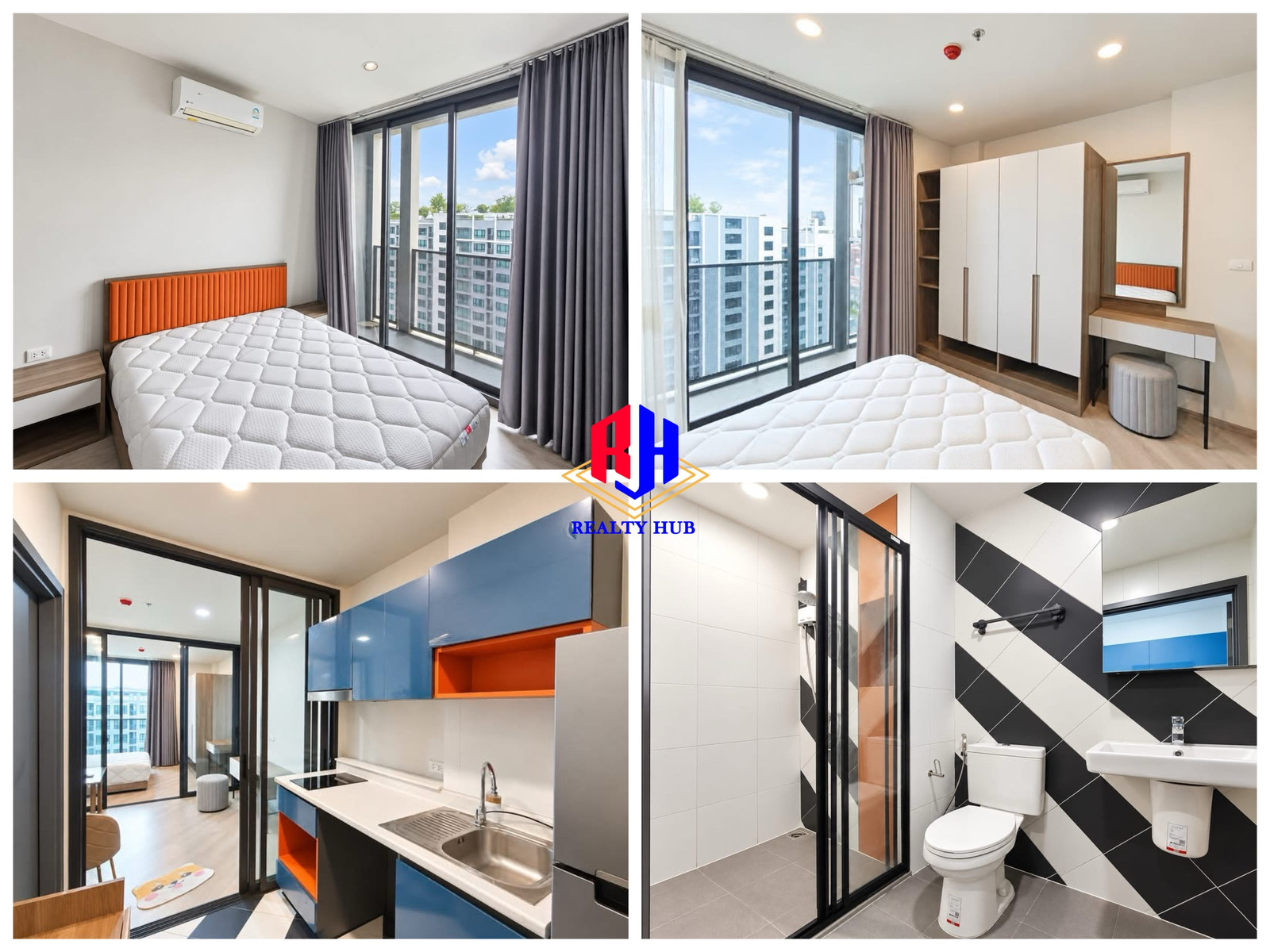 Next to BTS Sai Yut Phahonyothin, cheapest in the project. Completely renovated, The Base Saphan Mai 0834995124