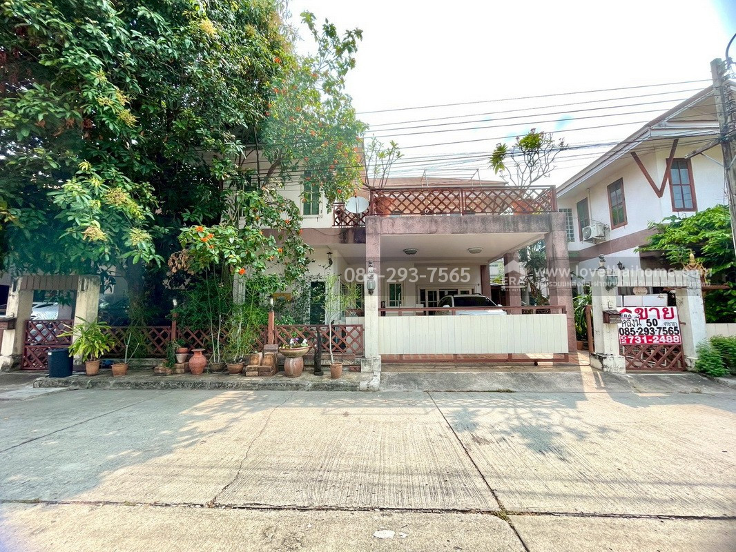 ขายบ้านเดี่ยว 2 ชั้น ติดถนนสุวินทวงศ์ หมู่บ้านจันทร์บัวสวย พื้นที่ 50 ตารางวา บ้านสภาพดีมาก ขายเพียง 4 ล้านบาทเท่านั้น ทำเลดี โครงการติดกับโรงเรียนสารสาสน์วิเทศมีนบุรี – รูปที่ 2