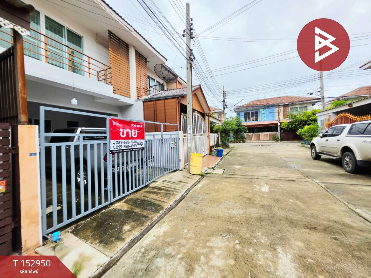 Townhouse for sale Suksamran Village, Canal Pracha Uthit 90, Samut Prakan – รูปที่ 2