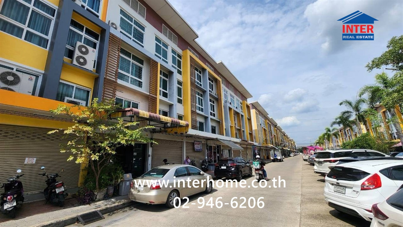 อาคารพาณิชย์ 3.5 ชั้น 17 ตร.ว. หมู่บ้านสาย4 สแควร์ (Sai 4 Square) ซอยเสรีเพลส ถนนพุทธมณฑลสาย4 ถนนพุทธมณฑลสาย4 ถนนกระทุ่มล้ม สามพราน นครปฐม  – รูปที่ 3
