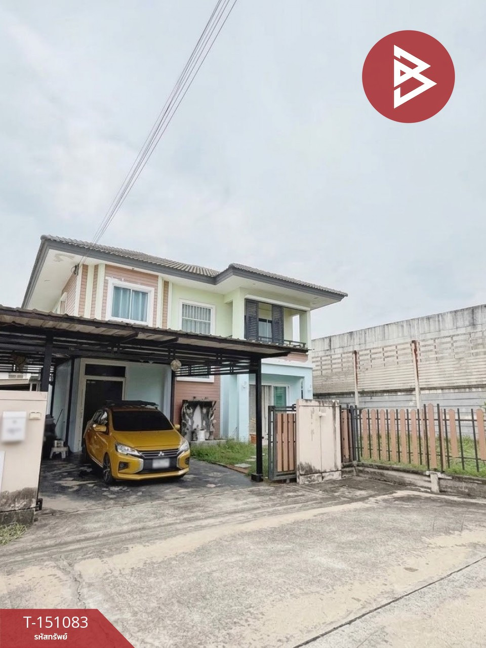 Single house for sale Scenery Village Mahachai-Rama 2 Nadi Samut Sakhon