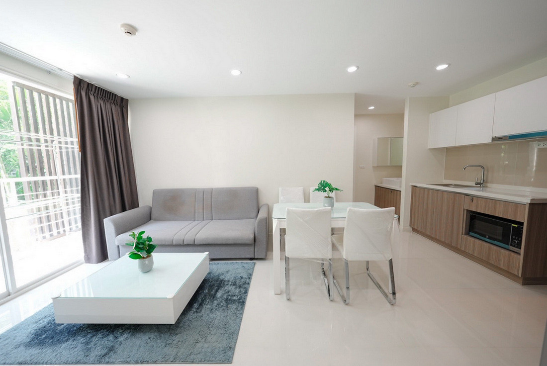 ให้เช่า Condo Elements Srinakarin ตรงข้ามซีคอนสแควร์ 58 ตารางเมตร 2 ห้องนอน 2 ห้องน้ำ ชั้น 1 ตึก 4 ติดสระว่ายน้ำ ตกแต่งครบ () / สอบถามโทร : 099-624-1956 – รูปที่ 4